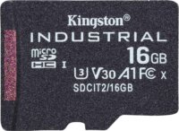 Kingston 16GB Industrial microSDHC UHS-I CL10 Memóriakártya