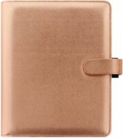 Filofax Saffiano Metallic A5 Gyűrűs kalendárium - Rózsaarany