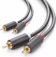 UGREEN 10518 RCA kábel 2m (2x RCA apa - 2x RCA apa)