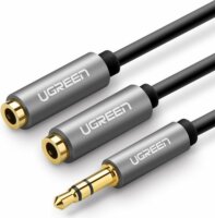 UGREEN 10532 Jack kábel 0.2m (3.5mm Jack apa - 2x 3.5mm Jack anya)