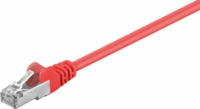 Goobay F/UTP CAT5e Patch kábel 1.5m Piros