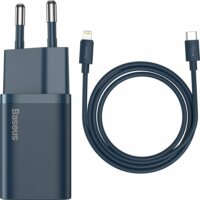 Baseus Super Si 1C Hálózati USB-C töltő (20W) + Lightning kábel