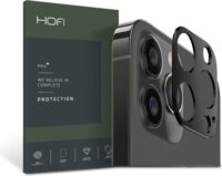 HOFI Metal Camera Sytling Apple iPhone 13 Pro/13 Pro Max kamera védő üveg - Fekete