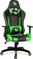 Delight BMD1106GR Gamer szék - Fekete/Zöld