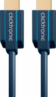 Clicktronic 70302 High Speed 4K HDMI kábel Ethernettel 1.5 m - Kék