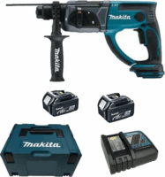 Makita DHR202RTJ Akkumulátoros Fúró-vésőkalapács + koffer