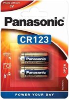 Panasonic CR 123 A Litium Fotóelem (2db/csomag)