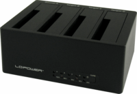 LC-Power LC-DOCK-U3-4B HDD Dokkoló és klónozó állomás (USB 3.0 - eSATA)