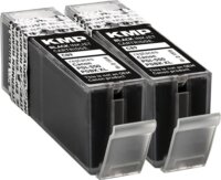 KMP (Canon PGI-550PGBKXL) Tintapatron Double Pack Fekete