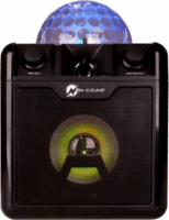 N-Gear Disco Block 410 Hordozható Bluetooth hangszóró - Fekete