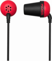 Koss Plug Colors In-ear Fülhallgató - Piros/Fekete