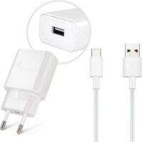 Huawei AP81 Hálózati töltő adapter + Type-C kábel (5V/2A)