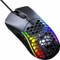 iMICE T60 RGB USB Gaming Egér - Fekete