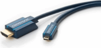 Clicktronic Micro HDMI - HDMI kábel 2m - Kék