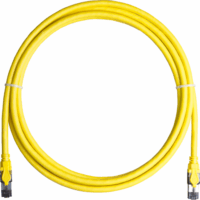 Nikomax S/FTP CAT6a Patch kábel 5m Sárga
