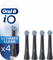 Oral-B iO Ultimate Clean Elektromos Fogkefe fej - Fekete (4db)