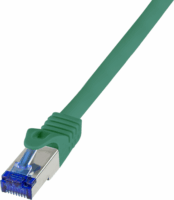 Logilink S/FTP CAT6a Patch kábel 7.5m Zöld