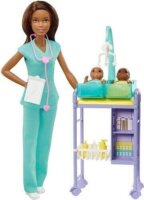 Mattel Barbie karrierista babák: Barna bőrű gyerekorvos