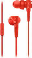 Sony MDR-XB55AP Extra Bass Headset - Piros