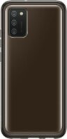 Samsung Galaxy A03s Gyári Szilikon Tok - Fekete