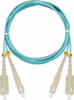 Nikomax NMF-PC2M3C2-SCU-SCU-001 optikai patch kábel SC - SC Duplex 1m - Kék