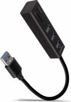 Axagon HMA-CR3A USB 3.0 HUB + SD kártyaolvasó (3 port)