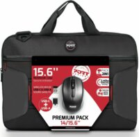 Port Designs Premium Pack 15.6" Notebook táska + Egér - Fekete