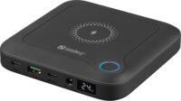 Sandberg 420-57 Powerbank 24000 mAh 60W (3-5A / 5-20V) - Fekete