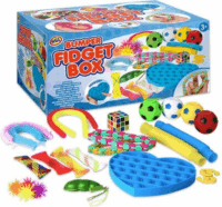 Stresszoldó fidget pörgettyűs játék 24 darabos