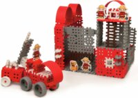 Marioinex Mini Waffle Tűzoltóság 185 darabos építőjáték készlet