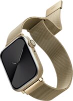 Uniq Dante Apple Watch S3/4/5/6/7/SE Fém szíj 42/44/45mm - Arany
