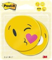3M POSTIT 70x70mm öntapadó jegyzettömb - Emoji (30 lap / tömb)