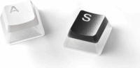 SteelSeries PRISMCAPS Keycap szett - Fehér (Angol)
