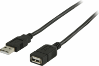 ValueLine VLCP60010B20 2.0 Hosszabbító kábel 2m - Fekete