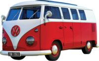 Airfix Quickbuild VW Camper Van Red műanyag modell