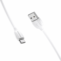 Borofone BX19W USB-A apa - Micro USB-B apa Adat és töltőkábel (1m)