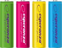 Esperanza EZA108 Ni-MH 2000mAh AA Újratölthető elem (4db/csomag)