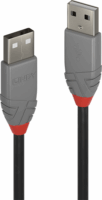 Lindy 36693 USB-A apa - USB-A apa 2.0 kábel (2m)