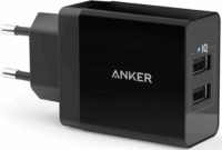 Anker PowerPort II Hálózati 2xUSB-A töltő (24W)