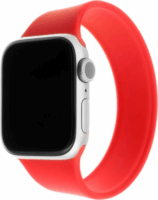 Fixed Apple Watch S1/2/3/4/5/6/7/SE Szilikon szíj L 42/44mm - Piros