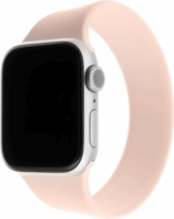 Fixed Apple Watch S1/2/3/4/5/6/7/SE Szilikon szíj L 38/40mm - Rózsaszín