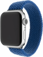 Fixed Apple Watch S1/2/3/4/5/6/7/SE Nylon szíj L 42/44mm - Kék