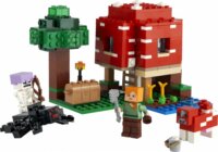 LEGO® Minecraft: 21179 - A gombaház készlet és minifigurák