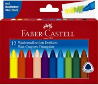 Faber-Castell Jumbo Zsírkrétakészlet - Vegyes színek (12 db/doboz)