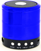 Gembird SPK-BT-08 Hordozható bluetooth hangszóró - Kék