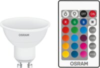 Osram Star+ PAR16 Plastic Távirányítós LED Spot izzó 4.5W 250lm 2700K GU10 - RGB