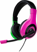 BigBen Interactive Nintendo Switch Stereo Gaming Headset V1 - Zöld/Rózsaszín