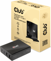 Club3D Hálózati 2xUSB-A + 2xUSB-C töltő (112W)