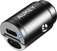 Aukey CC-A4 Autós 2xUSB-C töltő (30W)