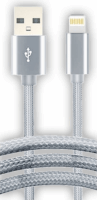 Stansson CL-157 USB-A apa - Lightning apa Adat és töltőkábel (2m)
